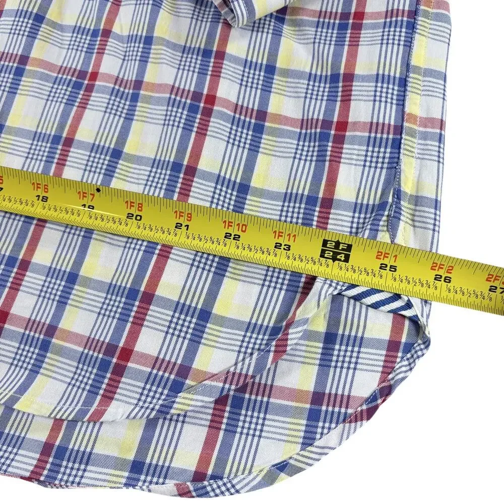 Tommy Hilfiger Long Sleeve Checkered Stripe Design - Men's Sz‎ XL
